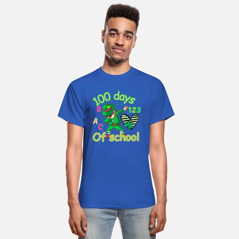 100 days of school kids shamrock dubbing