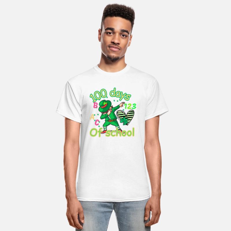 100 days of school kids shamrock dubbing