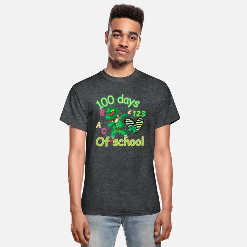 100 days of school kids shamrock dubbing