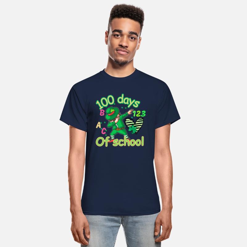 100 days of school kids shamrock dubbing