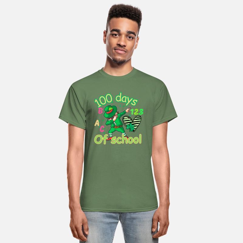 100 days of school kids shamrock dubbing