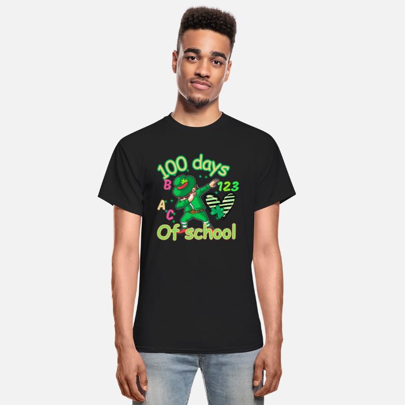 100 days of school kids shamrock dubbing