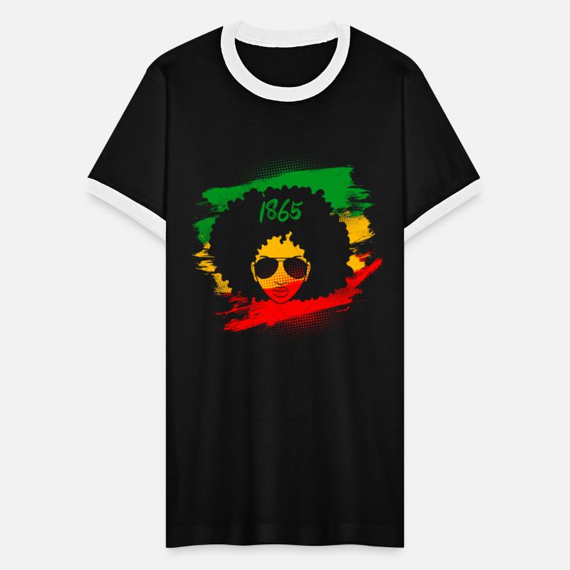 1865 Black History Woman Power African Black Woman