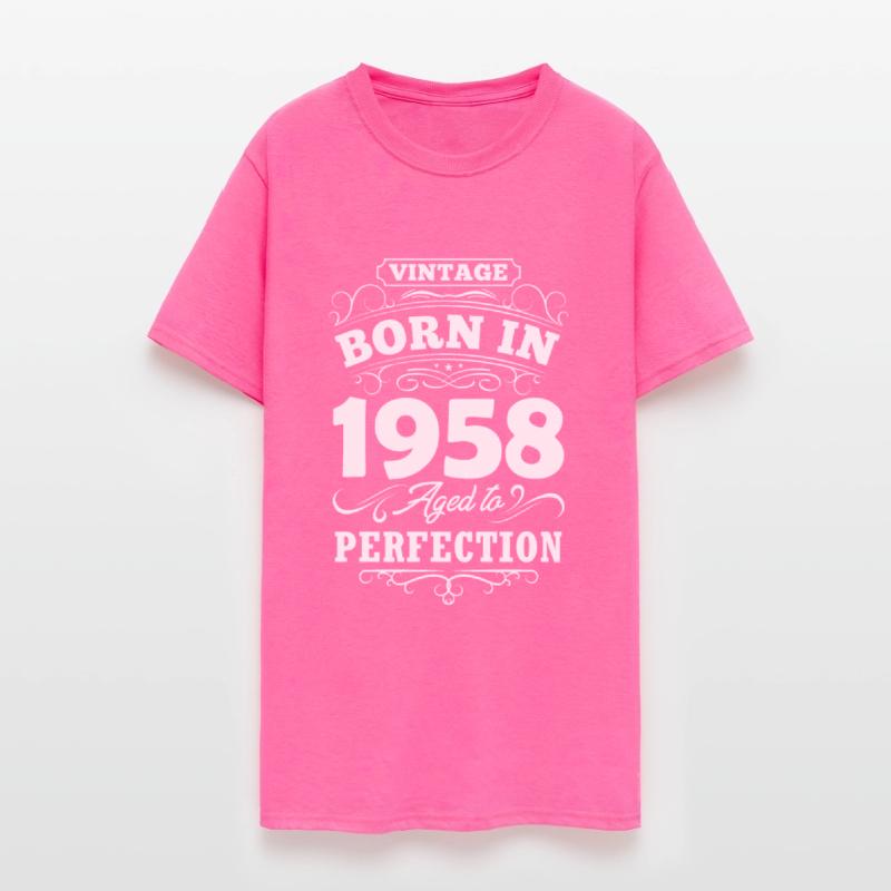 1958 Birthday Gift Birthday Bursdag Vintage