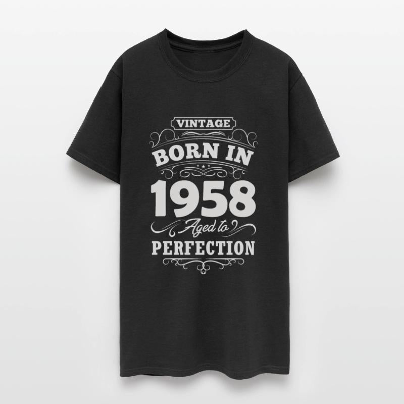 1958 Birthday Gift Birthday Bursdag Vintage