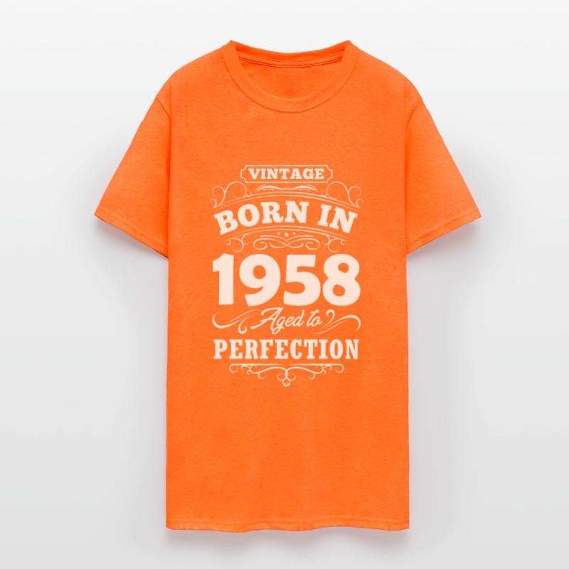 1958 Birthday Gift Birthday Bursdag Vintage