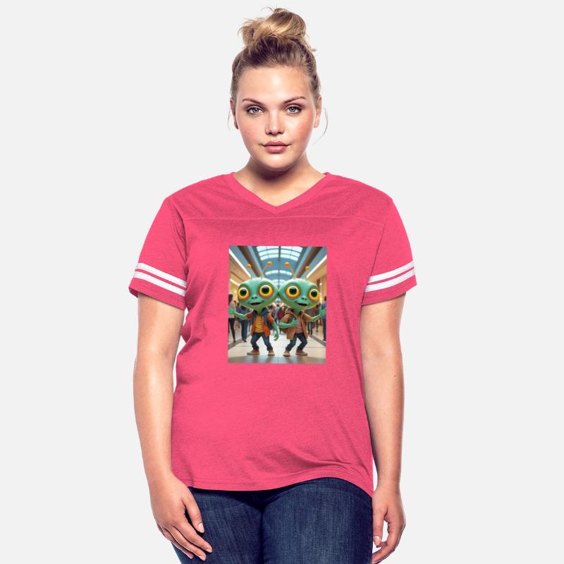 2 FUNNY ALIENS TRYING TO BLEND IN AT THE MALL 3