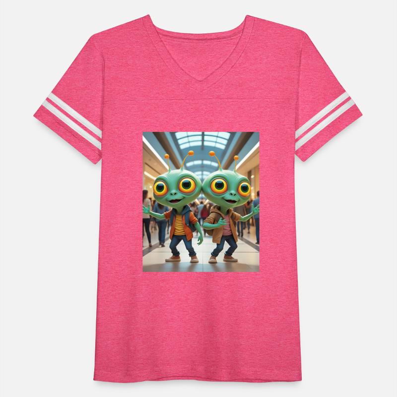 2 FUNNY ALIENS TRYING TO BLEND IN AT THE MALL 3