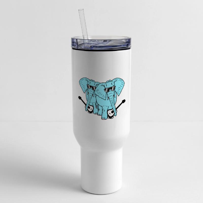 2 Guitars Elephants Sweet Two Friends Band Team