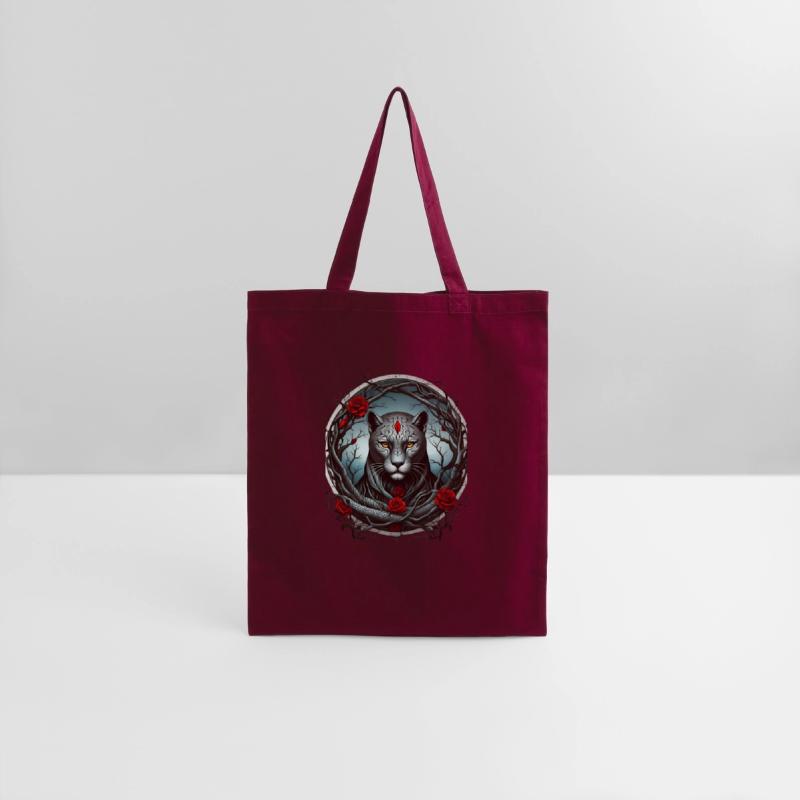 A striking illustration of a panther