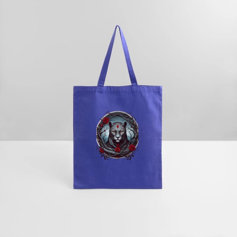 A striking illustration of a panther