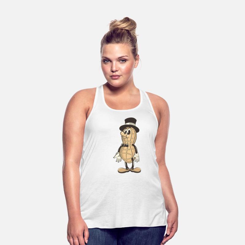 a vimtage peanut with a thin mustache