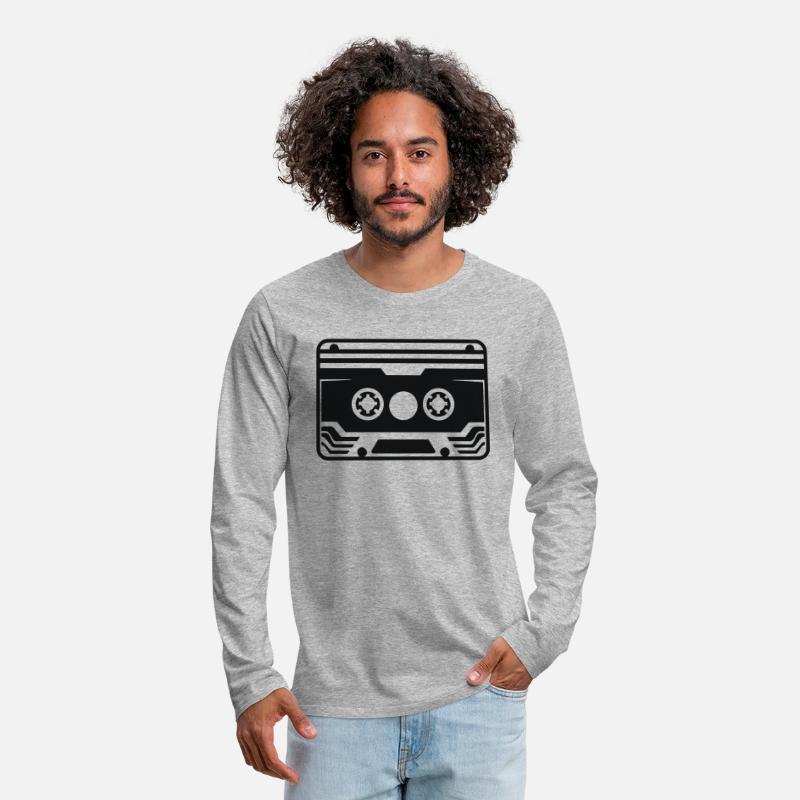 A vintage-inspired illustration of cassette tape