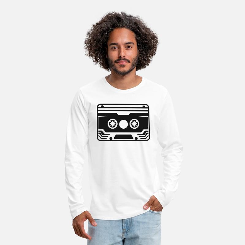 A vintage-inspired illustration of cassette tape