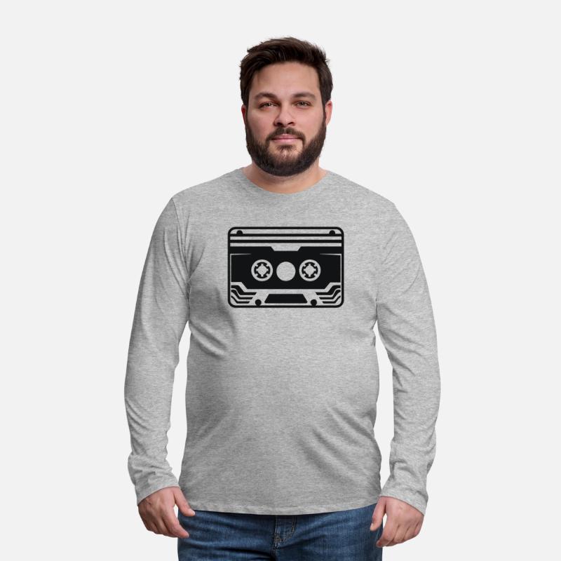 A vintage-inspired illustration of cassette tape