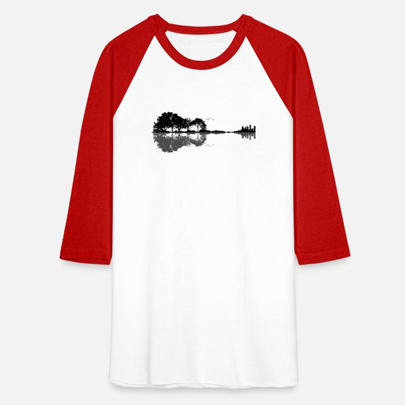 Acoustic Guitar Forest Nature Reflection Musician