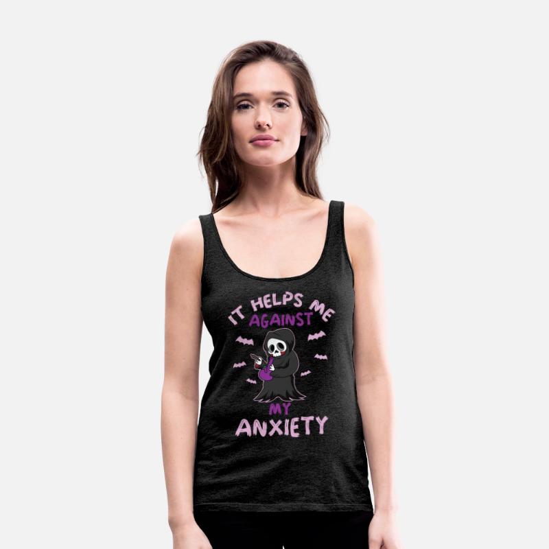 Against My Anxiety Smoking Marijuana Weed