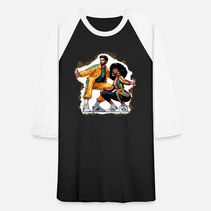 AI 1980s B-Boy & FlyGirl Stance