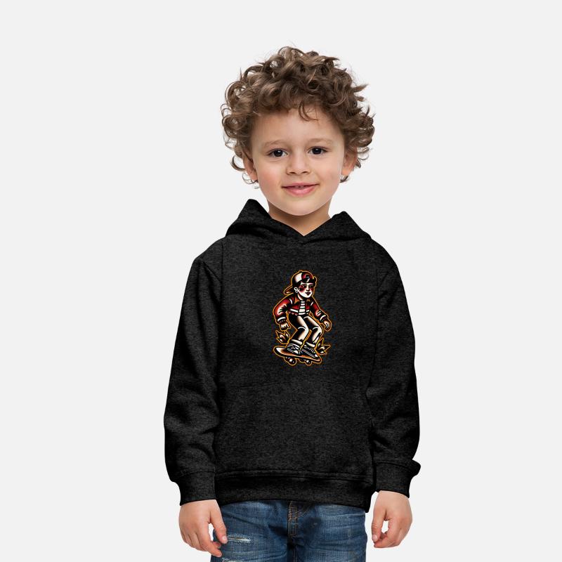 AI Old School Tattoo Teen Skater