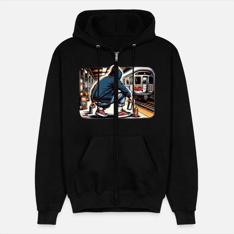 AI Teen in Subway Layup Underground- Masked Border