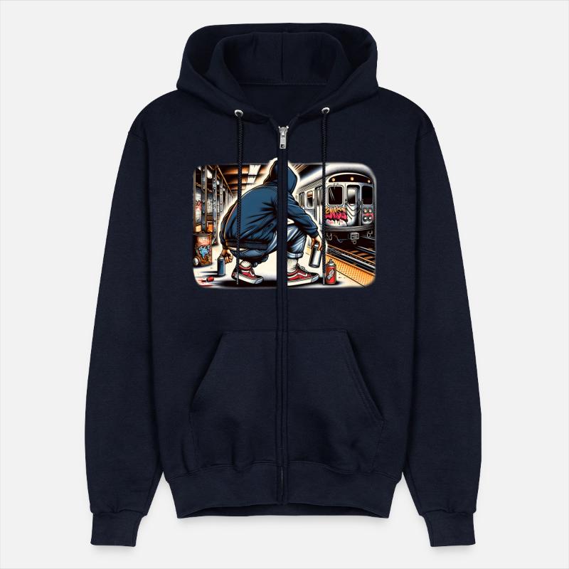 AI Teen in Subway Layup Underground- Masked Border