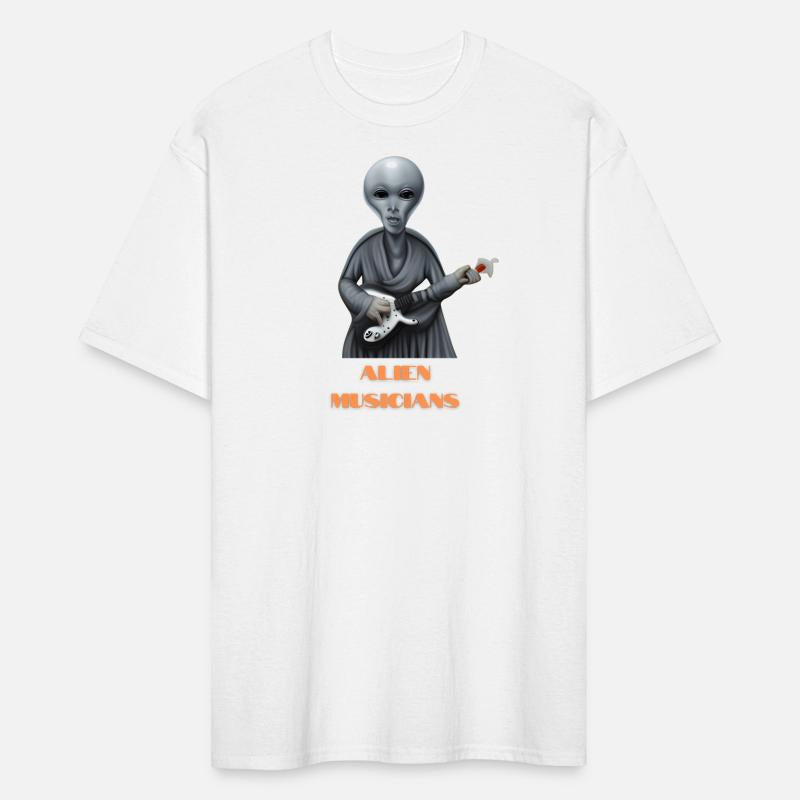 Alien Bass Guitar Player, Outer Space, UFOs