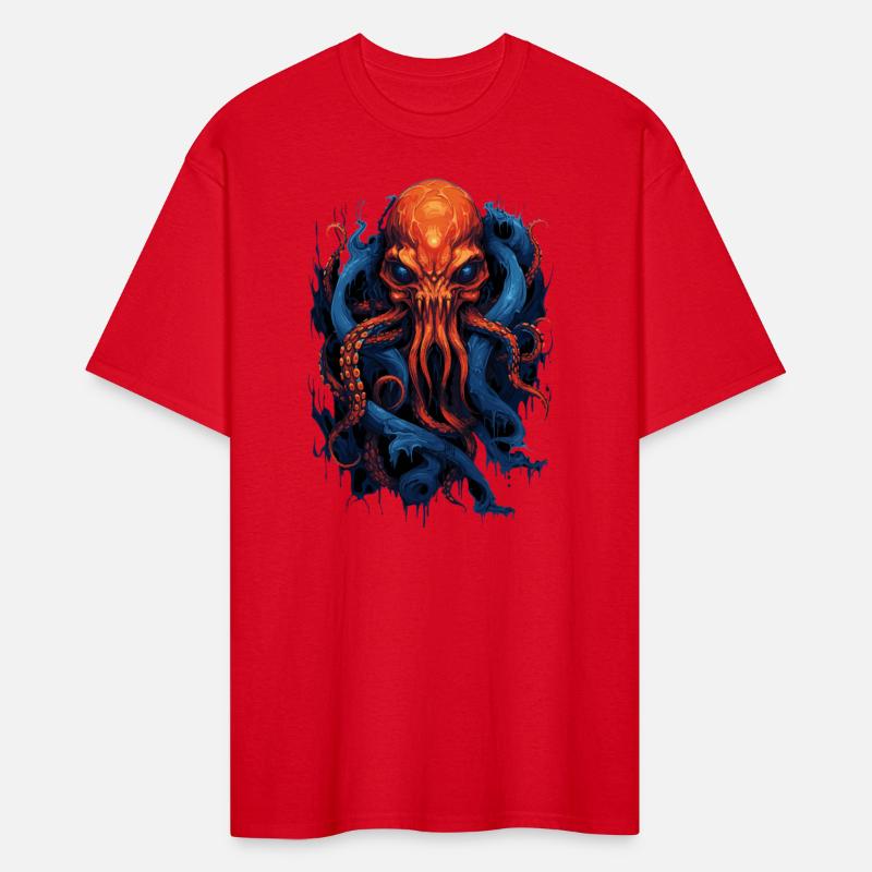 Alien Skull Octopus Squid Animal Creature