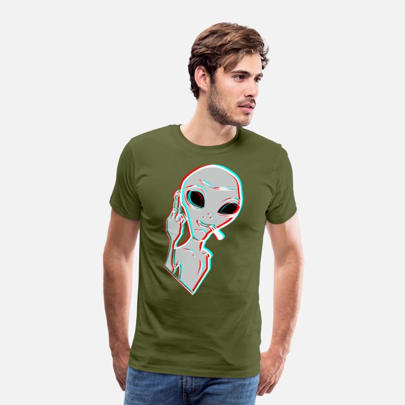 alien smoking weed