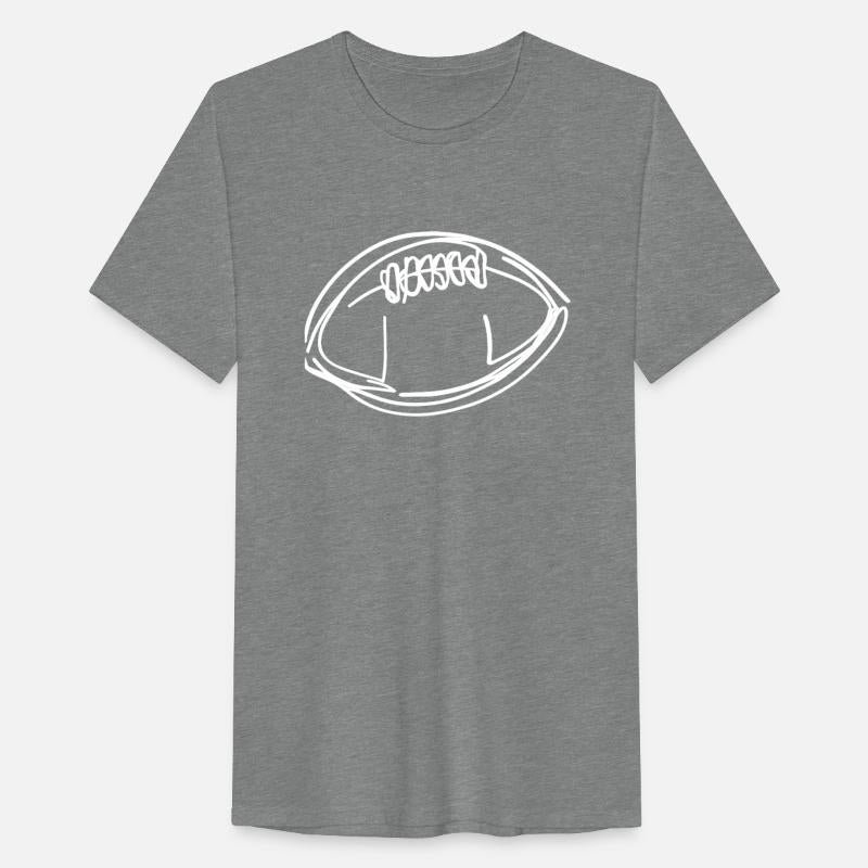 American Football Ball Drawing