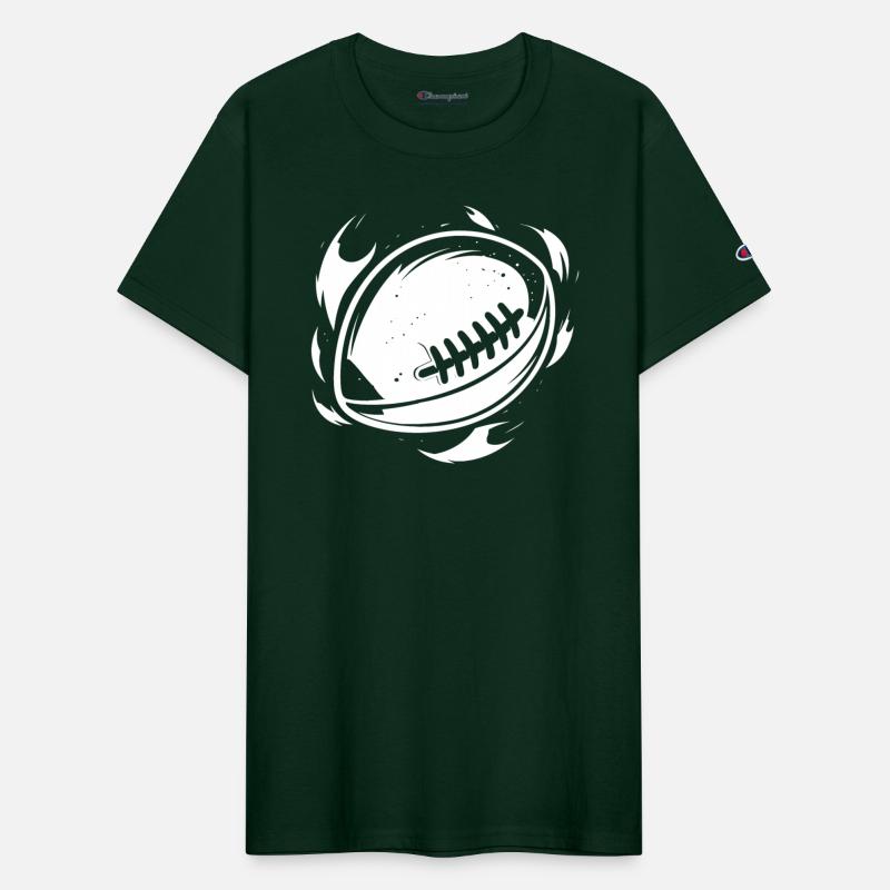 American Football Ball Graphic
