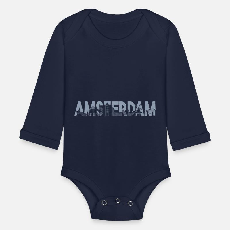 Amsterdam Skyline Silhouette - Urban Beauty