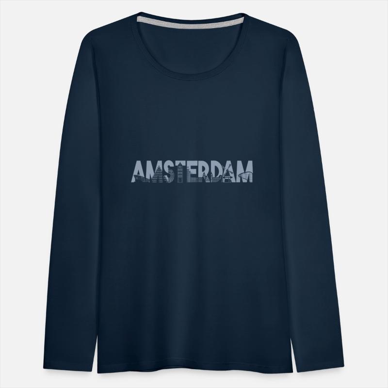 Amsterdam Skyline Silhouette - Urban Beauty