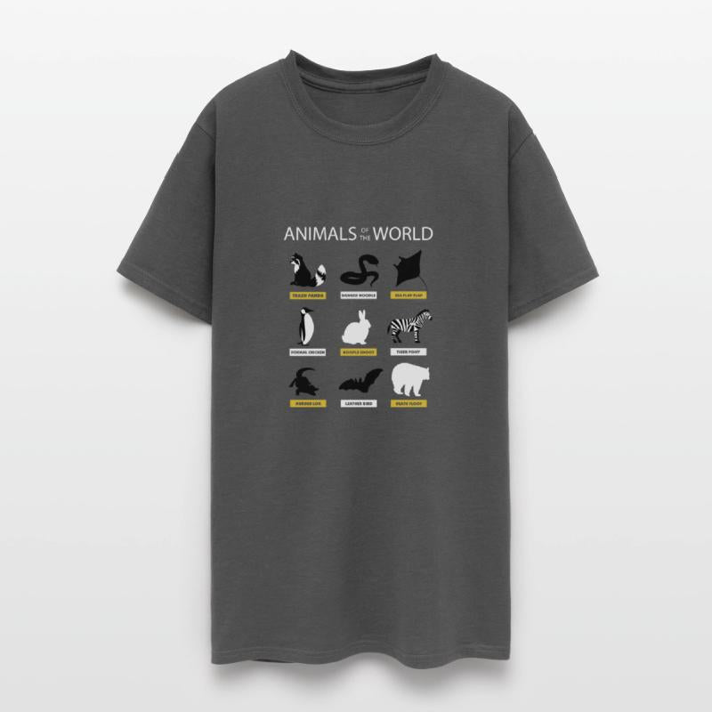 Animals Of The World T-Shirt Meme Rare Animals