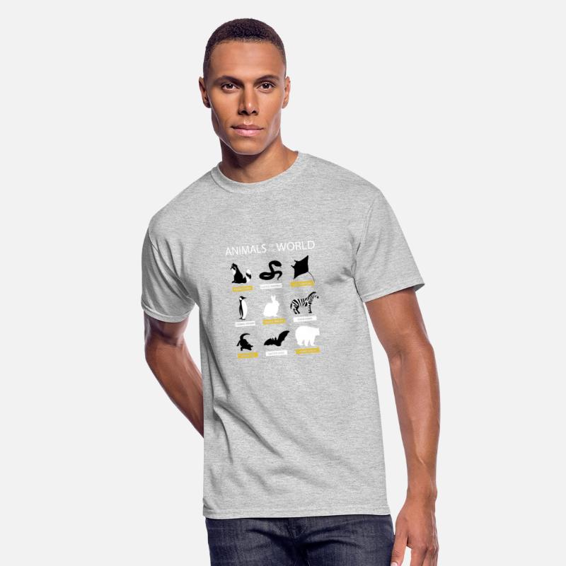 Animals Of The World T-Shirt Meme Rare Animals