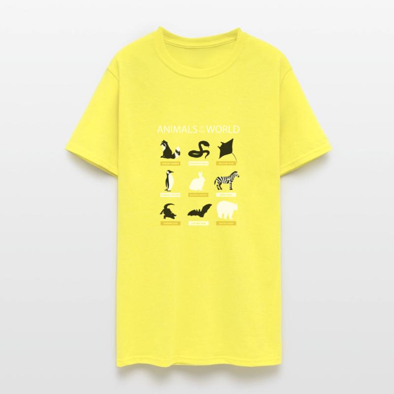 Animals Of The World T-Shirt Meme Rare Animals