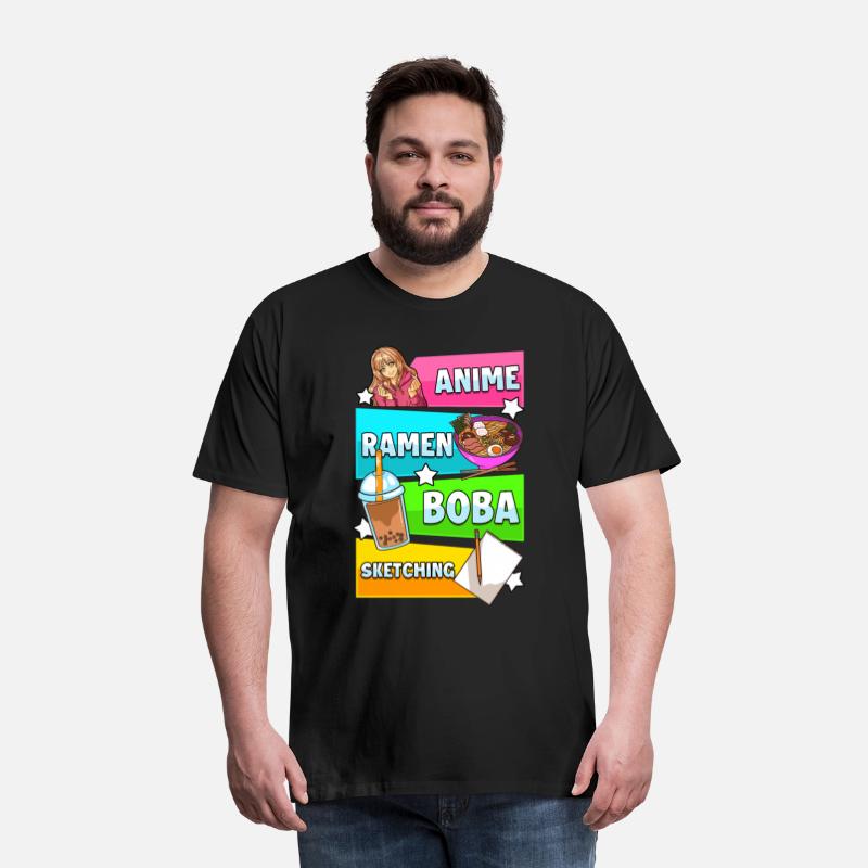 Anime Ramen Te Boba And Drawings Manga Japan