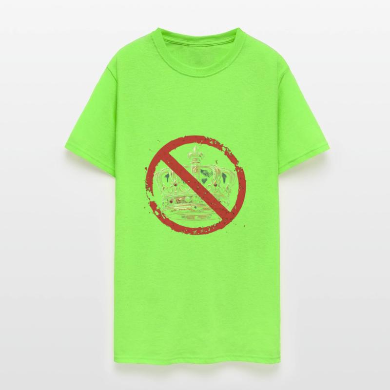 Anti-Monarchy Symbol, No Crown, Power to the Peopl