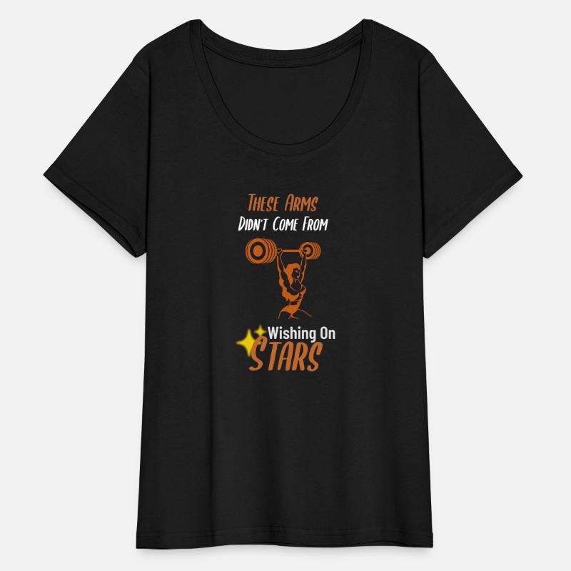 Arms Didn't Come From Wishing On Stars T-shirt