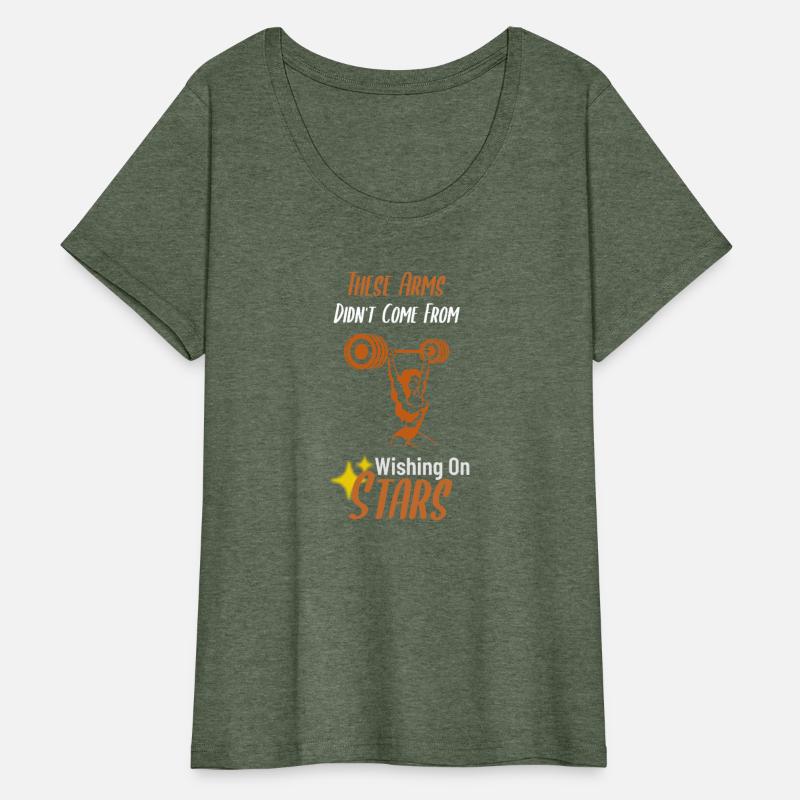 Arms Didn't Come From Wishing On Stars T-shirt