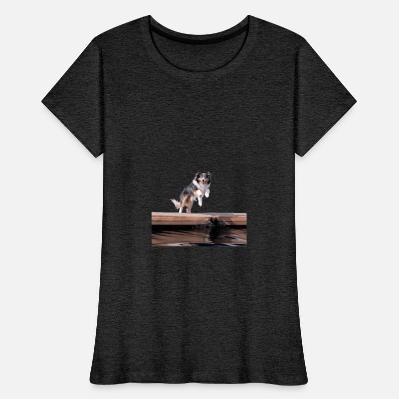 Australian Shepherd Dock Diving Dog Jumping