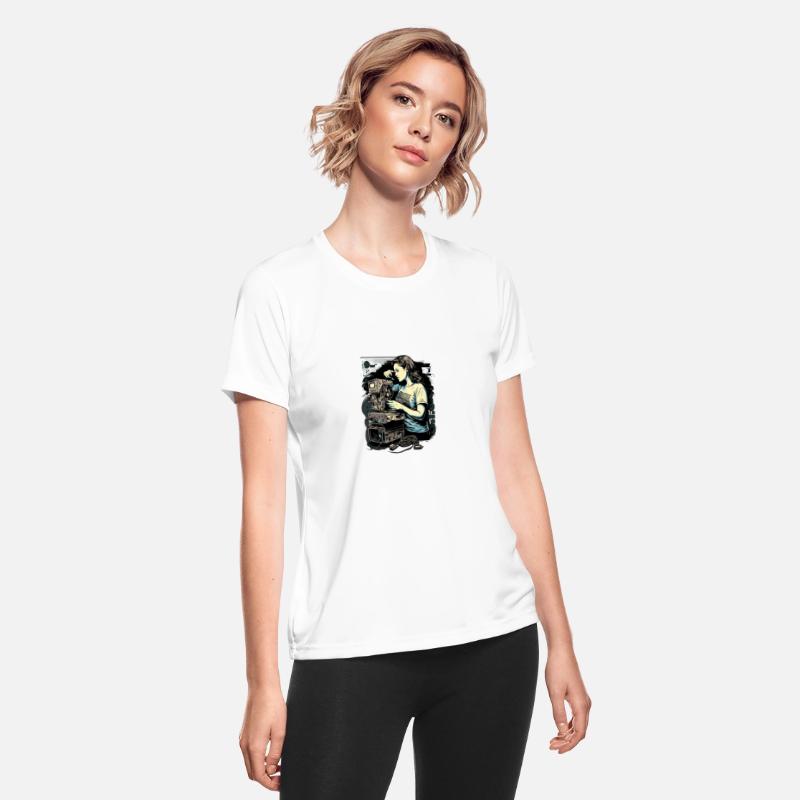 AV Technician Touchscreen Monitor Digital Display