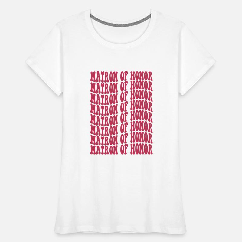 Bachelorette Party Matron of Honor Pink Design