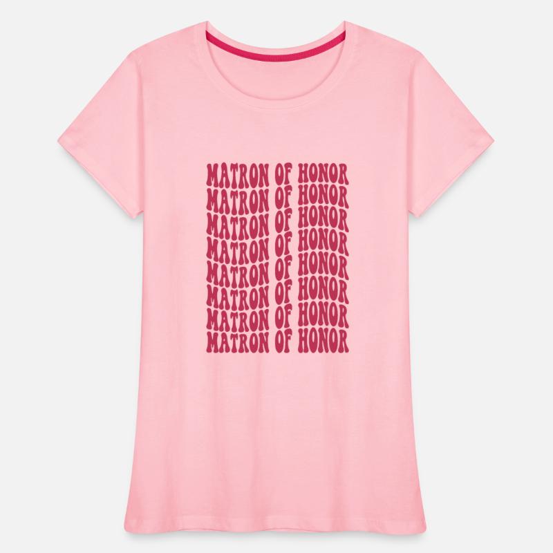 Bachelorette Party Matron of Honor Pink Design