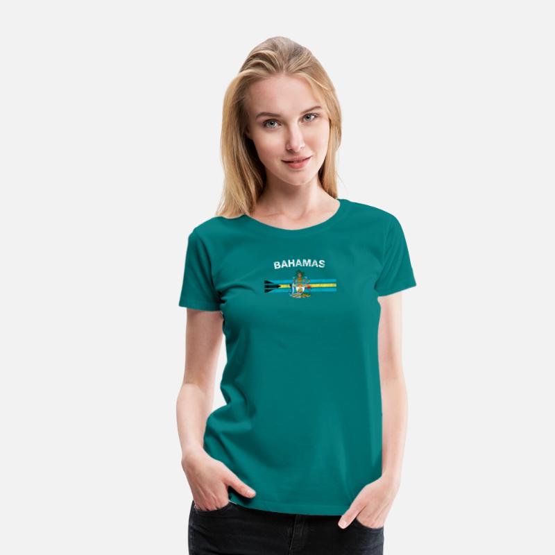 Bahamas Flag Shirt - Bahamas Emblem & Bahamas Flag