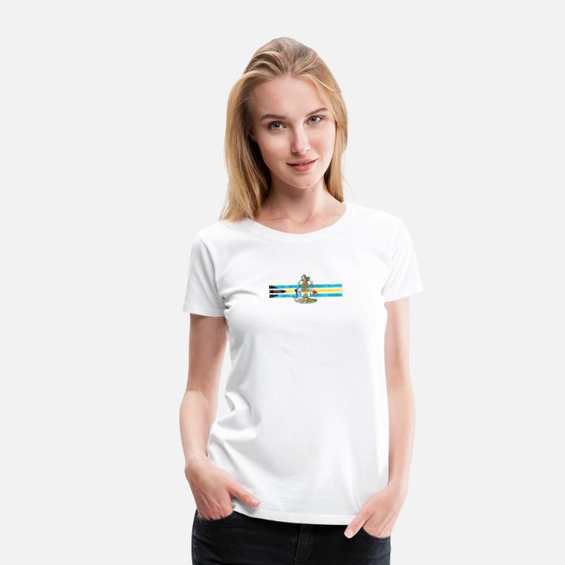 Bahamas Flag Shirt - Bahamas Emblem & Bahamas Flag