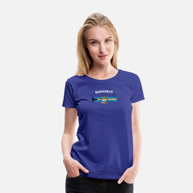 Bahamas Flag Shirt - Bahamas Emblem & Bahamas Flag
