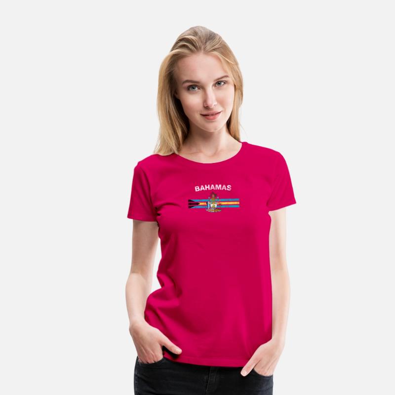 Bahamas Flag Shirt - Bahamas Emblem & Bahamas Flag