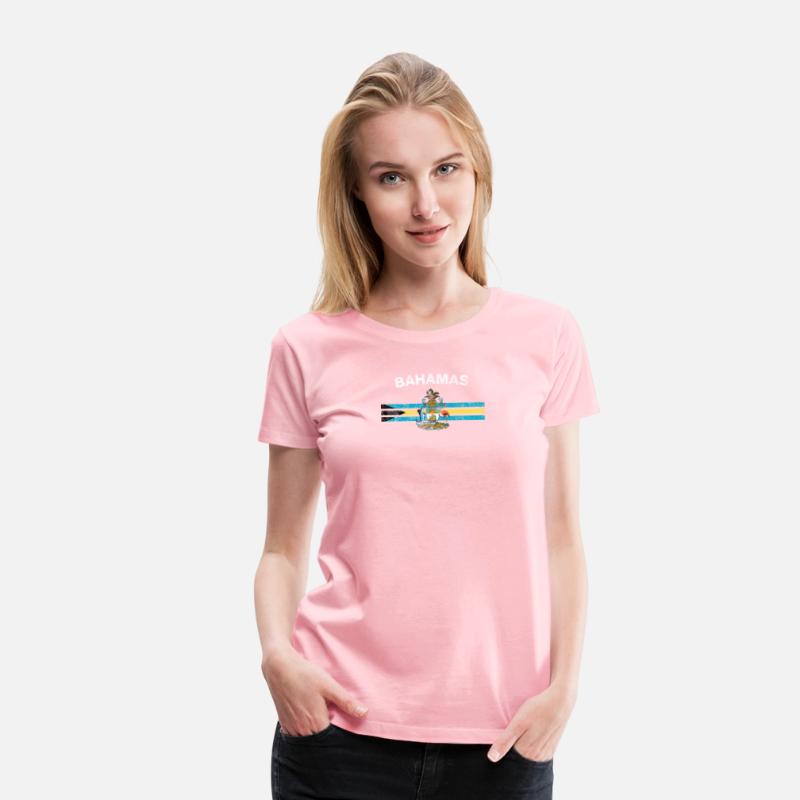 Bahamas Flag Shirt - Bahamas Emblem & Bahamas Flag