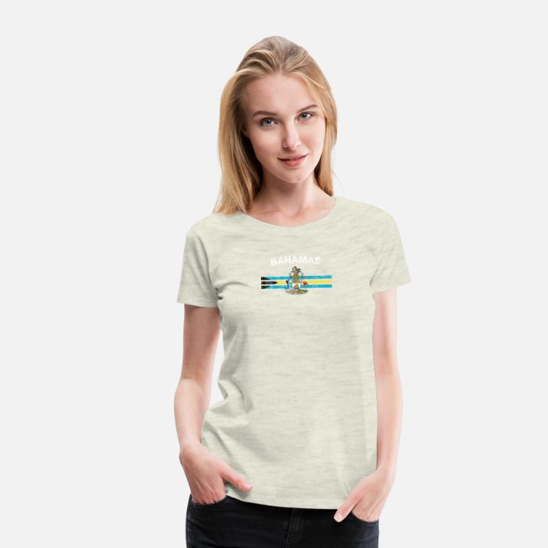 Bahamas Flag Shirt - Bahamas Emblem & Bahamas Flag