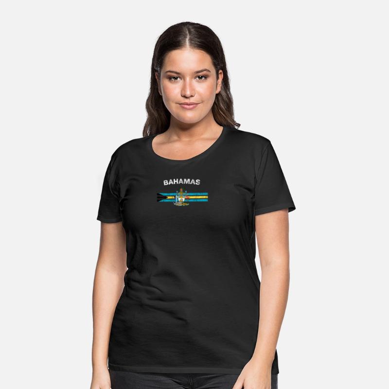 Bahamas Flag Shirt - Bahamas Emblem & Bahamas Flag